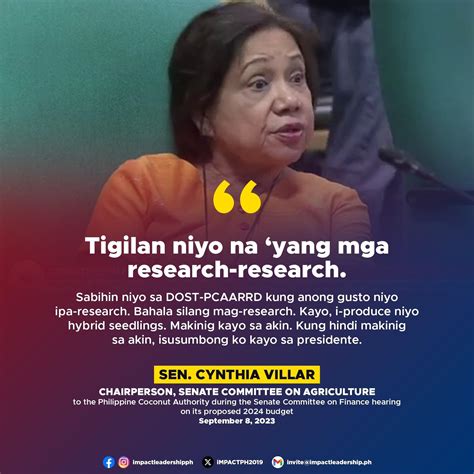 cynthia villar research.